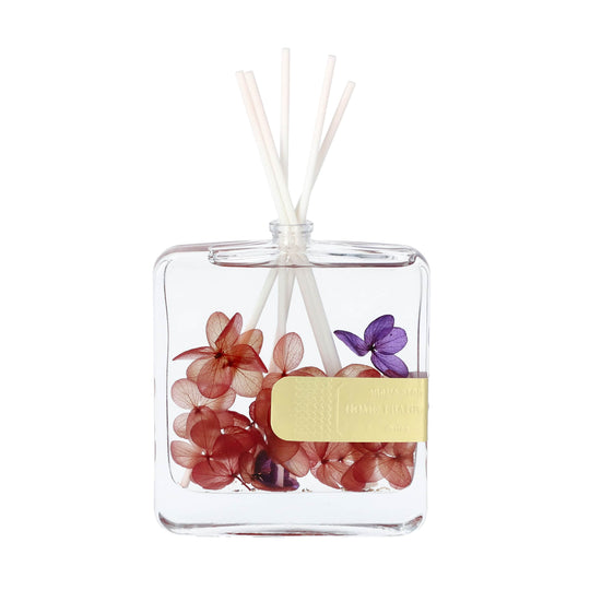 Raumduft-Diffusor mit echten Blumen - Rot (100 ml), Grün