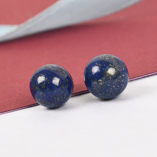 Lapislazuli Ohrringe 925 Silber ca. 14,00 ct.