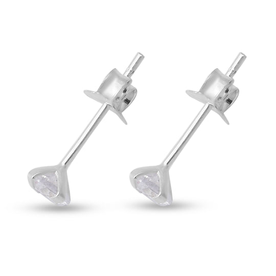 Weißer Zirkonia Schmuckset ca. 2,28 ct