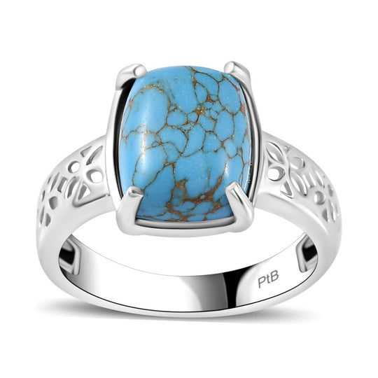 Blaues Türkis Schmuckset ca. 14,00 ct.