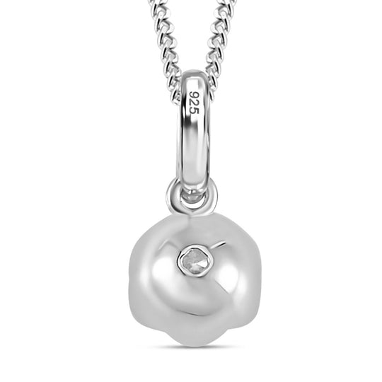Moissanit Schmuckset 925 Silber Gelbgold Vermeil, 925 Silber platiniert ca. 0.80 ct