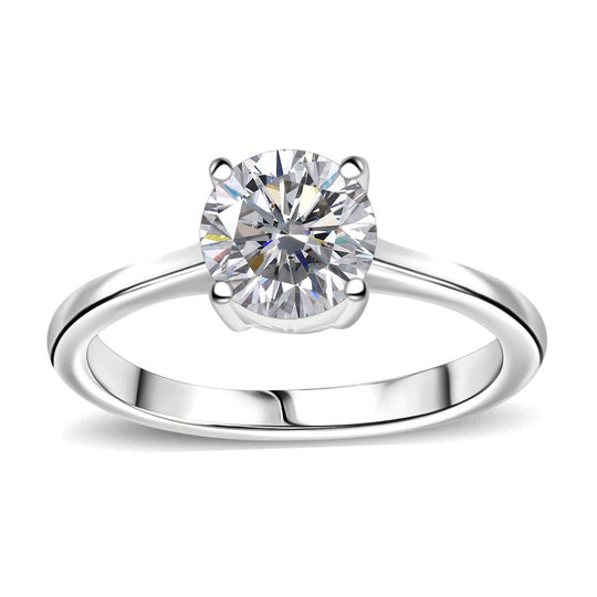 Moissanit Schmuckset 925 Silber ca. 3,80 ct.