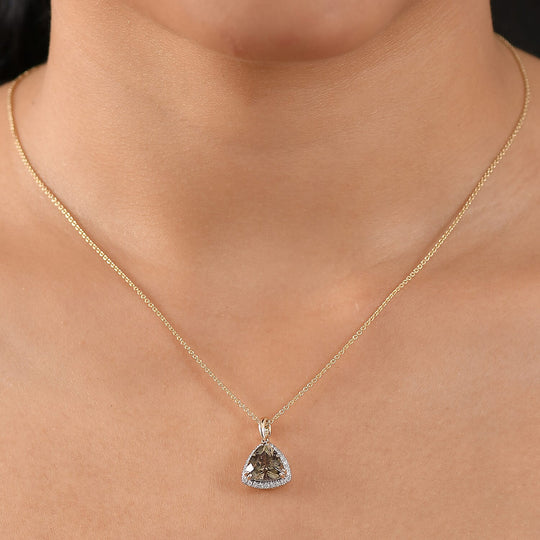 LUXORO AAA Turkizit, Weißer Diamant AGI zertifiziert Schmuckset ca. 50 cm 585 Gold ca. 2.79 ct