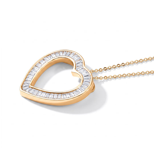 LUXURIANT DIAMOND - Lab Grown Diamant VS-EF SGL zertifiziert Anhänger mit Kette, ca. 50 cm 925 Silber 750 Gelbgold Vermeil ca. 2.00 ct