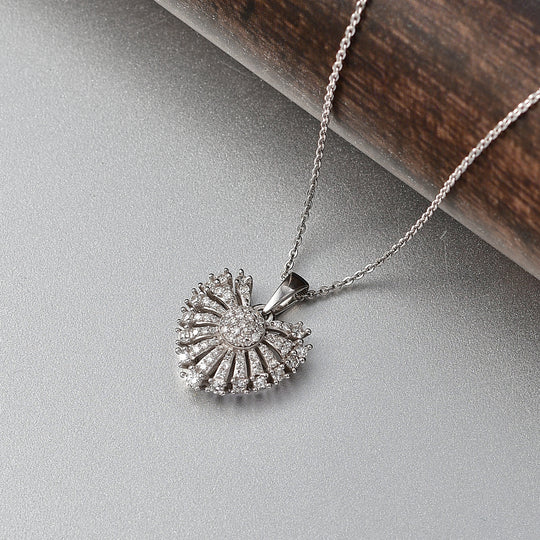 LUXURIANT DIAMOND - Lab Grown Diamant SI-GH Schmuckset ca. 50 cm 925 Silber rhodiniert ca. 0,50 ct.