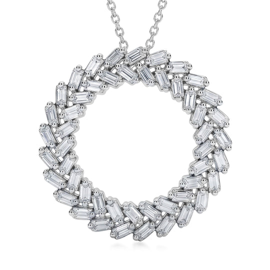 D'Joy Natürlicher Champagner Diamant Schmuckset ca. 50 cm 925 Silber 750 Roségold vermeil ca. 1.00 ct