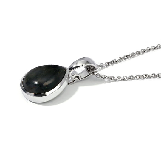 EVER TRUE Moosachat Schmuckset ca. 50 cm ca. 7,77 ct.