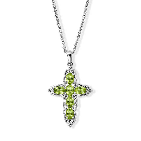 EVER TRUE Roter Granat Schmuckset ca. 50 cm ca. 4.96 ct