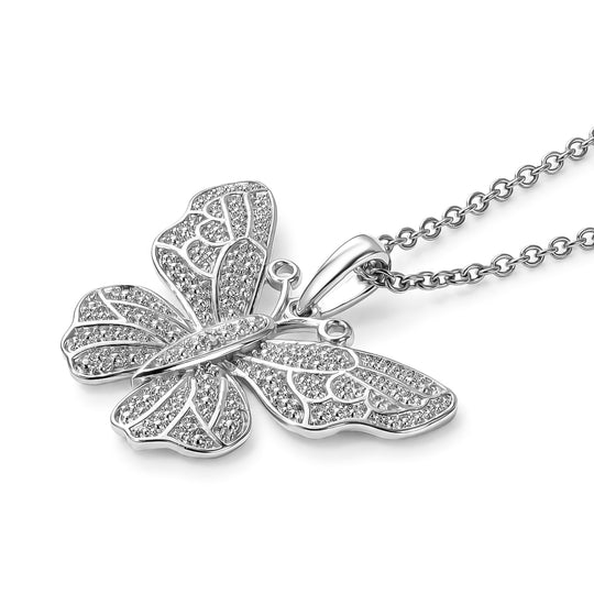 EVER TRUE Weißer Diamant Schmuckset ca. 50 cm ca. 0,01 ct.