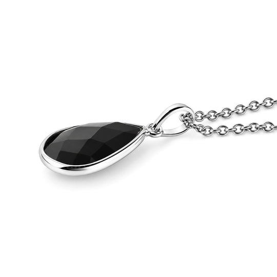 AAA Labradorit Anhänger, 925 Silber, 316L Edelstahl Kette ca. 50 cm ca. 4.82 ct