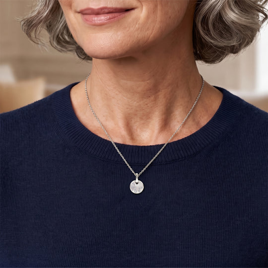 LUXURIANT DIAMOND - Lab Grown Diamant SGL zertifiziert SI-GH Schmuckset ca. 50 cm 925 Silber Rhodiniert ca. 0,50 ct.