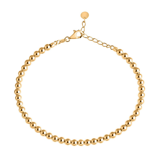 Royal Bali Kollektion- 19cm Armband und Creolen in 375 Gold