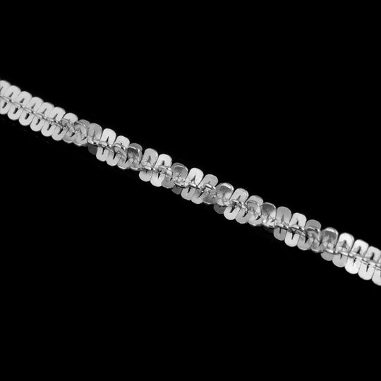 Alternative Margarita-Kette, ca. 50 cm, 925 Silber ca. 3,05g