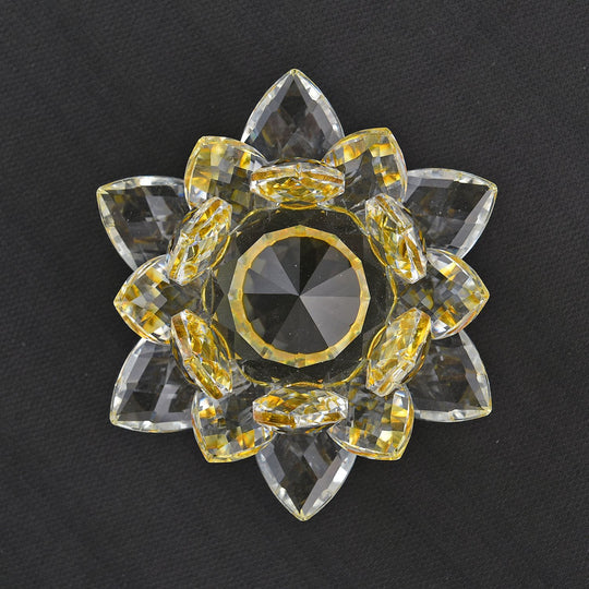 The 5th Season - Kristallglas Lotusblüte, 10.5x10.5x6cm