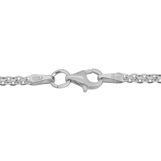 Italienische Kette ca. 50 cm, 925 Silber ca. 3,34g