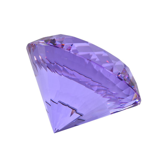 The 5th Season - Kristallglas-Diamant, 8x5.5cm, Violett