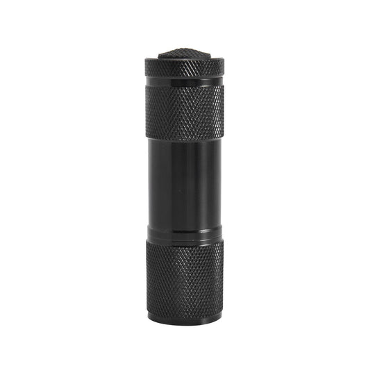 Mini-UV-Licht Taschenlampe, Metall, Kratzfest, (AAA Batterien nicht inklusive), 150g