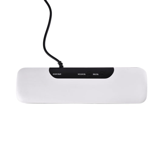 HOMESMART - Vakuumverpackungsmaschine, inkl. 30 Beutel und 6m Rolle, 37,5x18,5x8,5 cm, weiß