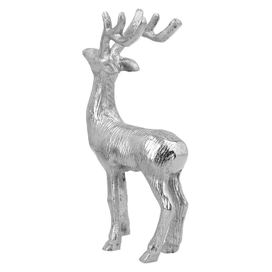 Rentier Figur, 12x5x20cm, silber