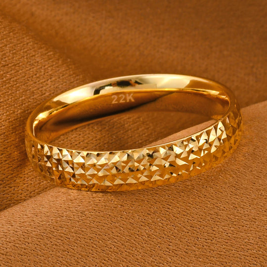 Feingold-Ring, 916 Gold ca. 2,15g
