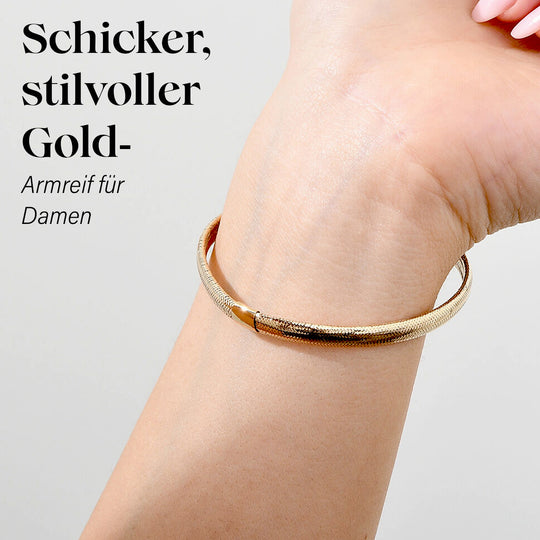 Maestro Kollektion - Flexibler Armreif, 585 Gelbgold