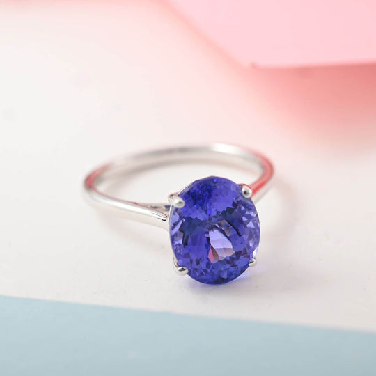 Iliana AAA Tansanit AGI zertifiziert Ring 750 Gold (Größe 17.00) ca. 2.75 ct
