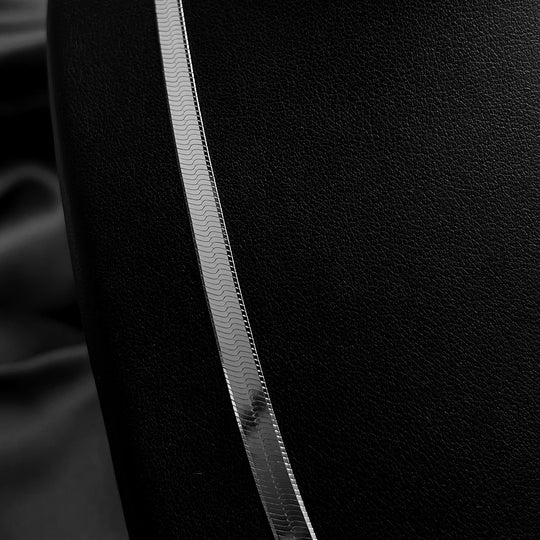 Italienische Omega Halskette, ca. 45 cm, 925 Silber ca. 12,93g