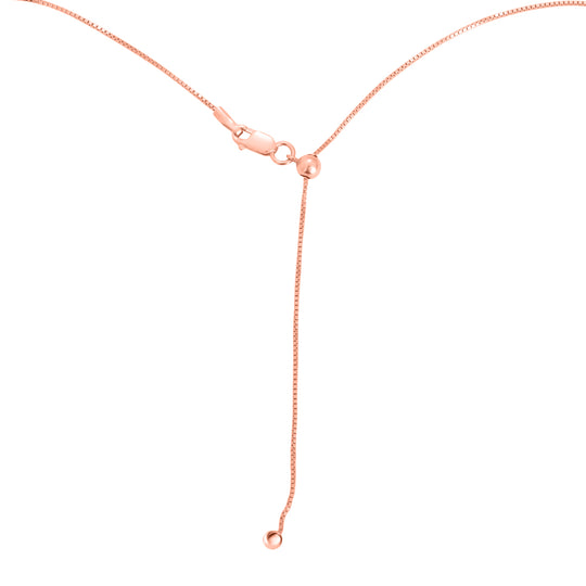 Venezianer-Kette, ca. 60 cm, 925 Silber rosévergoldet