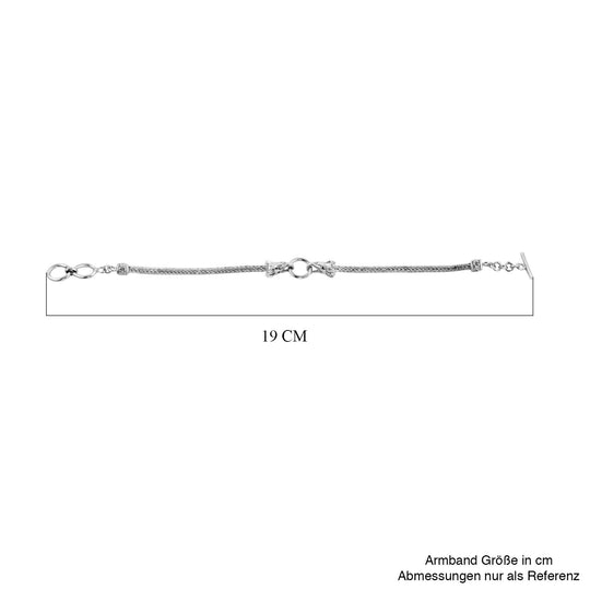 Royal Bali - 925 Silber Armband ca. 19 cm ca. 10,00g