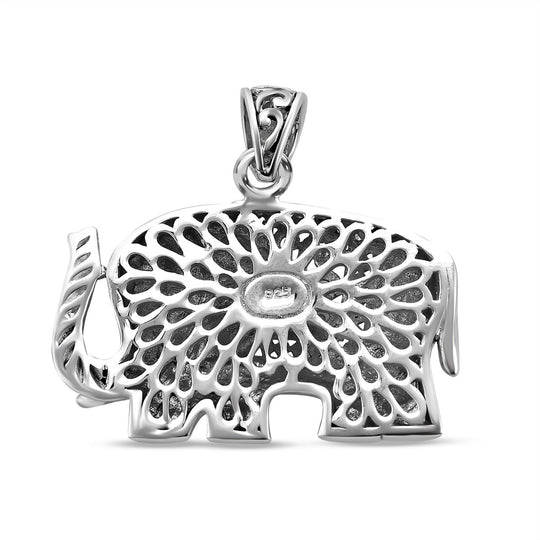 Royal Bali Kollektion - Elefant Anhänger, 925 Silber
