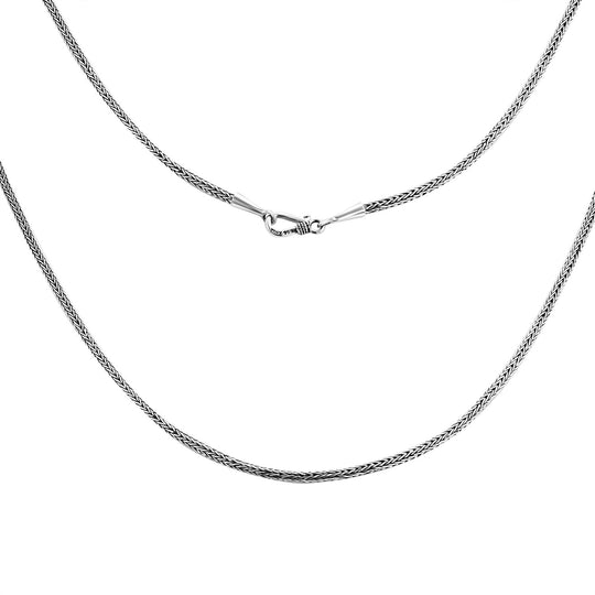 Royal Bali - Tulang Naga, 925 Silber Halskette ca. 60 cm ca. 19,37g