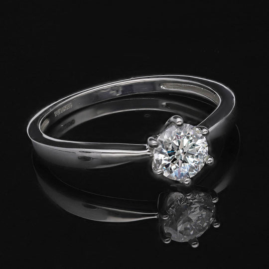 LUXORO 1 ct. SI-GH Labor Diamant Ring in 585 Weißgold