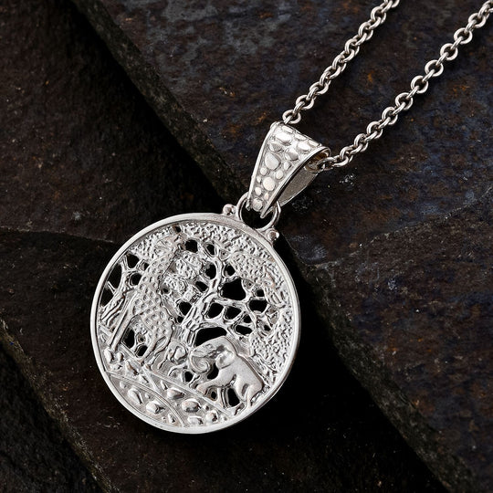 Royal Bali - Safari Muster, 925 Silber Anhänger ca. 8,34g