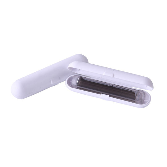 Auswaschbares Fusselroller-Set, 3-teilig, Hauptroller 18x12x4,5cm, Mini-Streifen 7x1,5x1,5cm
