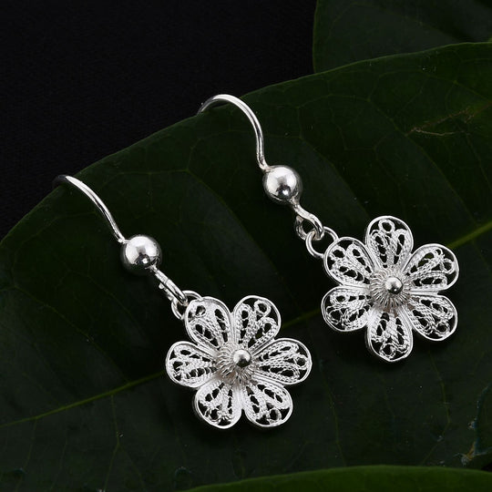 Royal Bali - 925 Silber Ohrringe, ca. 2,41g