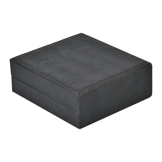Exklusive Zweiseitige Ringbox mit Schloss, Stilvoller Organizer für 98 Ringe, 22x19x7cm, rot
