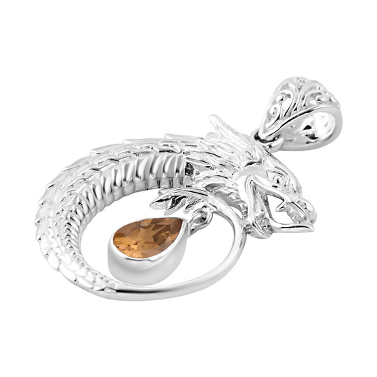 Royal Bali - Citrin Anhänger, 925 Silber, ca. 1.30 ct