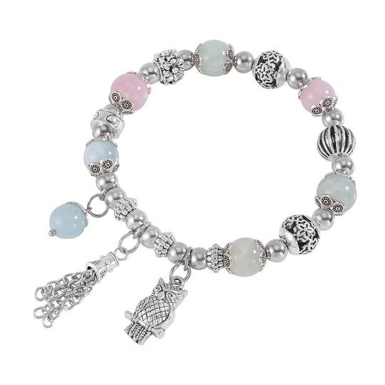Beryll Armband, flexibles, Reine Legierung ca. 44.50 ct