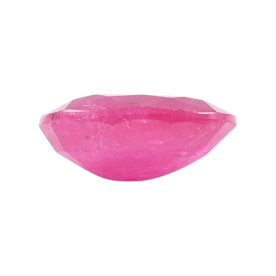 Mozambique Ruby Oval 7x5 Faceted Cut 3A 0.90 Ct