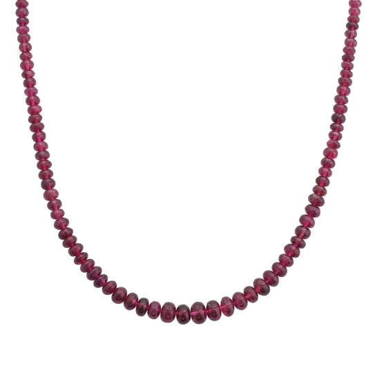 Rhapsody AAAA Rubellit Halskette ca. 45 cm 950 Platin ca. 75,00 ct.
