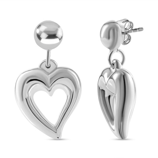 Elektroform Ohrringe, 925 Silber Versilberung, ca. 7,44g