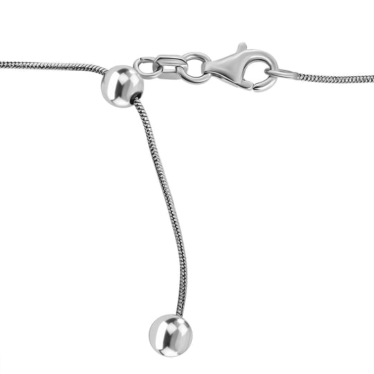 925 Silber rhodiniert Kette ca. 60 cm ca. 2,98g