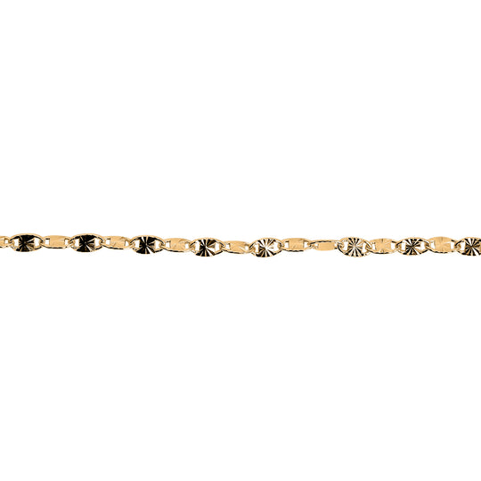 Valentino 925 Silber rosévergoldet Armband, ca. 19 cm
