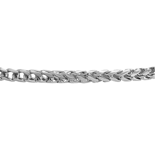 Italienisches Franko Armband ca. 19 cm, 925 Silber ca. 5,64g