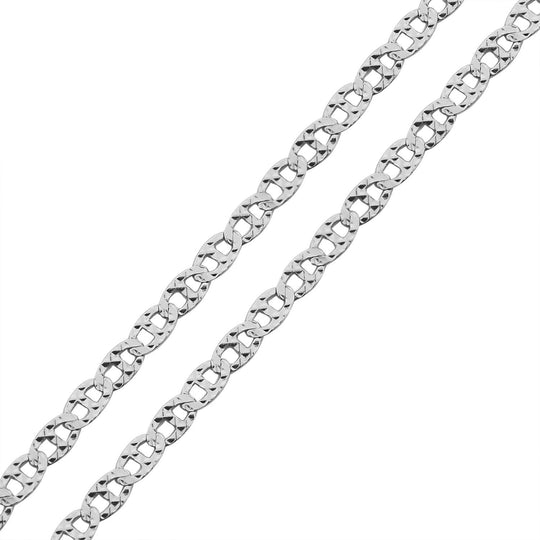925 Silber Kette, ca. 60 cm, ca. 2,60g