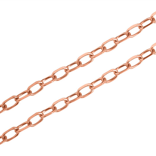 925 Silber rosévergoldetKette ca. 60 cm ca. 2,50g