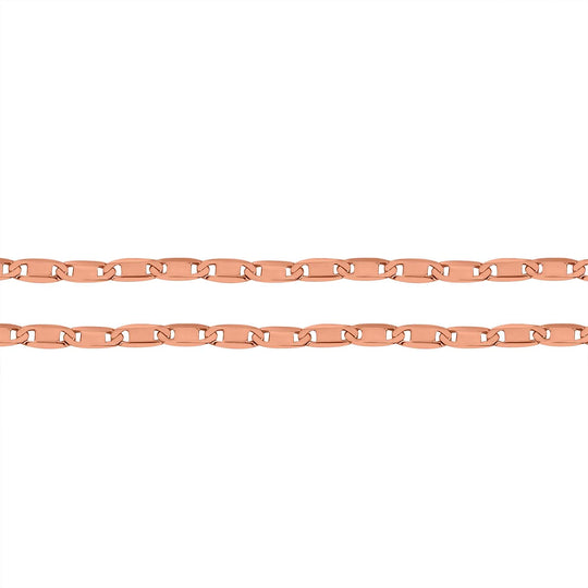925 Silber rosévergoldetKette ca. 60 cm ca. 2,60g