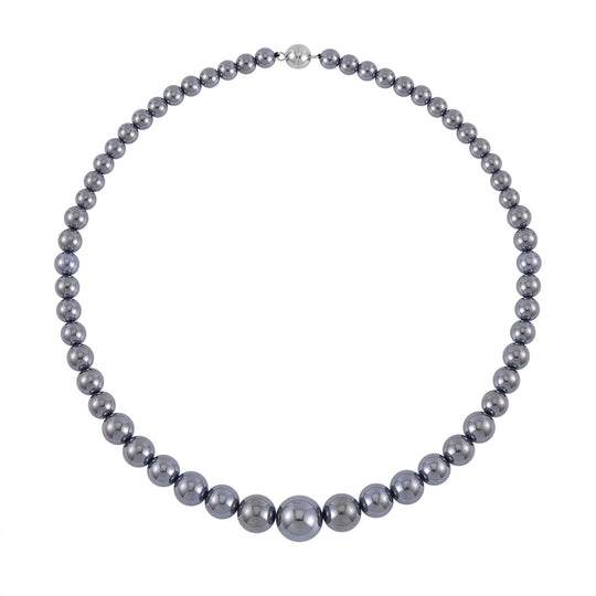 Terahertz Halskette ca. 50 cm 925 Silber rhodiniert ca. 595.00 ct