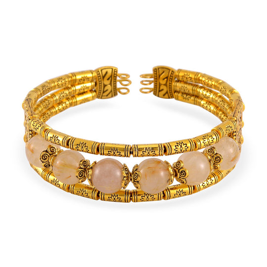 Beryll Armband ca. 18 cm ca. 43,00 ct.
