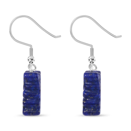 Tigerauge Ohrringe Reiner Edelstahl ca. 50,00 ct.